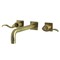 Kingston Brass KS6023DFL Wall Mount Tub Faucet, Antique Brass KS6023DFL - alternate 1